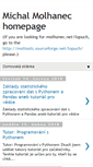 Mobile Screenshot of molhanec.net