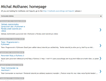 Tablet Screenshot of molhanec.net